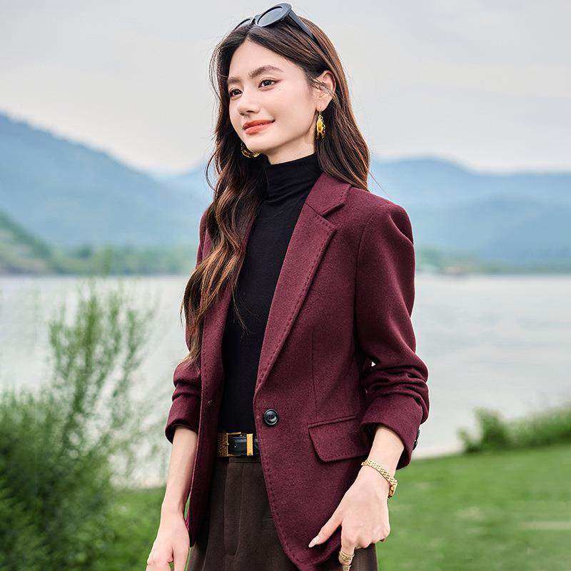 葡萄AL826401红小西装色外套质女春秋款高新端气修身小个子职场通,女装/女士精品,西装,淘宝优惠券,粉丝福利购,淘宝优惠卷