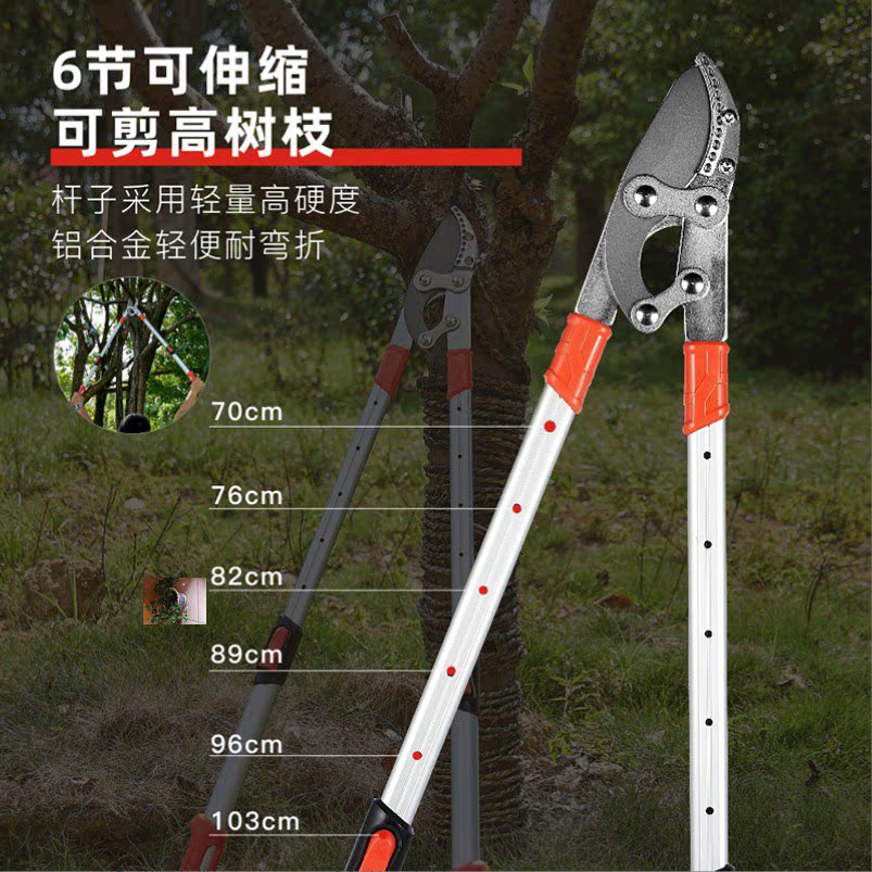 海远品质优选粗枝果树剪枝剪刀园林强力剪子