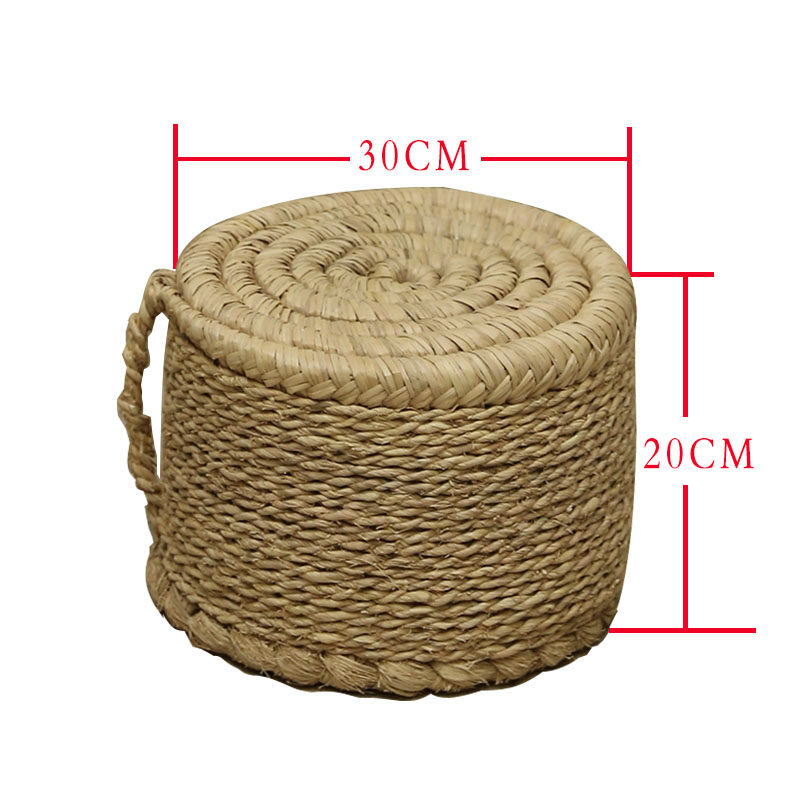 包邮 云南草墩凳子 手工稻草编织坐墩蒲团坐垫透气 实用家具家居
