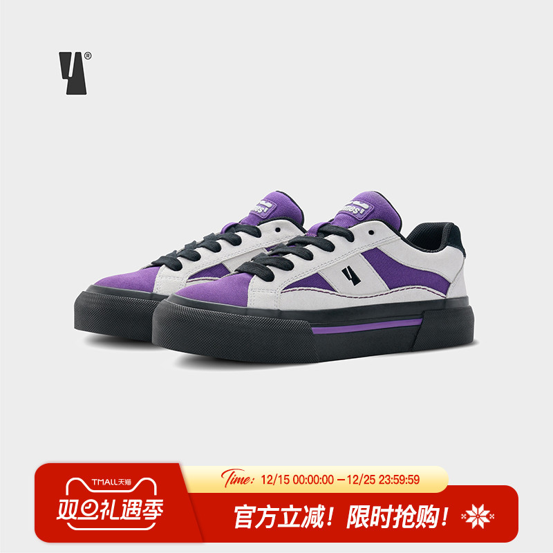 veemes复古潮流厚底滑板鞋