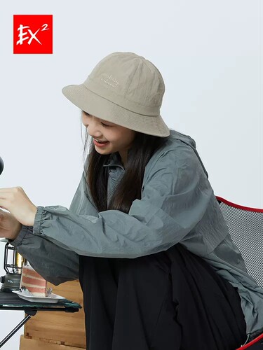 EX2伊海诗户外366133盆帽春夏露营帽子男女款日系渔夫帽徒步帽