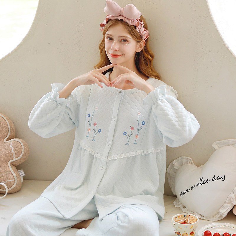 家时光月子服秋冬款空气棉11月份12保暖孕妇睡衣哺乳衣产妇待产服,孕妇装/孕产妇用品/营养,家居服套装,淘宝优惠券,粉丝福利购,淘宝优惠卷