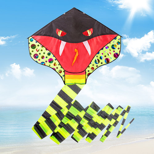 新款大风筝微风易飞带线轮套装