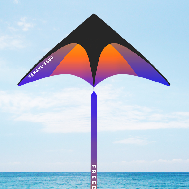 玄紫F566风筝带线轮套装