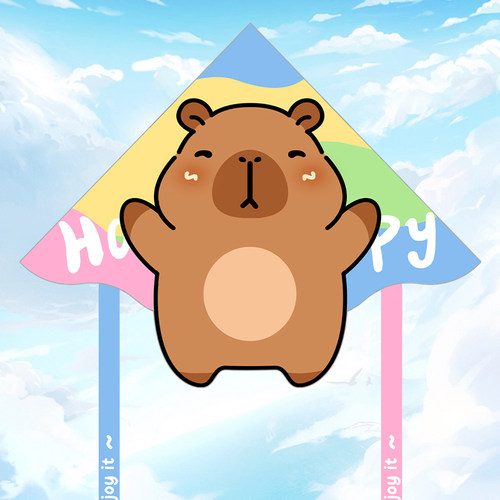 快乐皮卡风筝带线轮套装