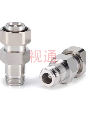 4.3-10 小DIN公转N母1/2接头 RRU转接头 mini4.3/10M-NF母转接头