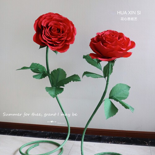 花心思纸艺手工纸花DIY大花