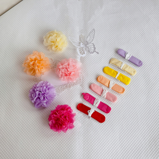 饰材料花朵礼物 康乃馨幼儿园装 花心思纸艺 手工纸花半成品花瓣