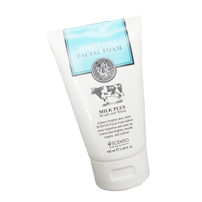 【官方正品】 泰国Q10牛奶洗面奶深层清洁毛孔洁面乳控油祛痘保湿