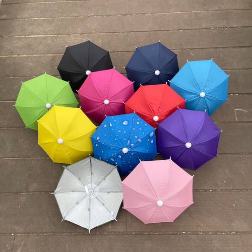 台湾机车小雨伞玩具伞装饰花布