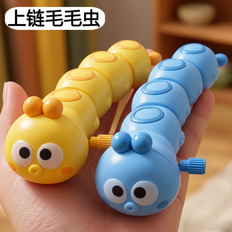 无需电池上链摇摆毛毛虫