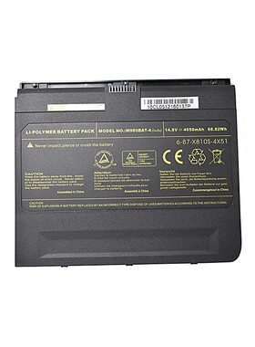 全新蓝天X8100 M980NU 6-87-M980S-4X51笔记本电池6-87-X810S-4X5