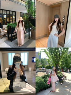 PINKMOON/两色莱赛尔棉长裤 夏日透气防晒遛弯气球裤