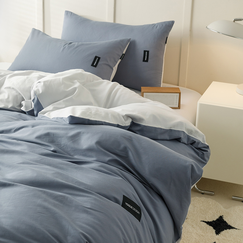 春夏四件套全棉双拼透气