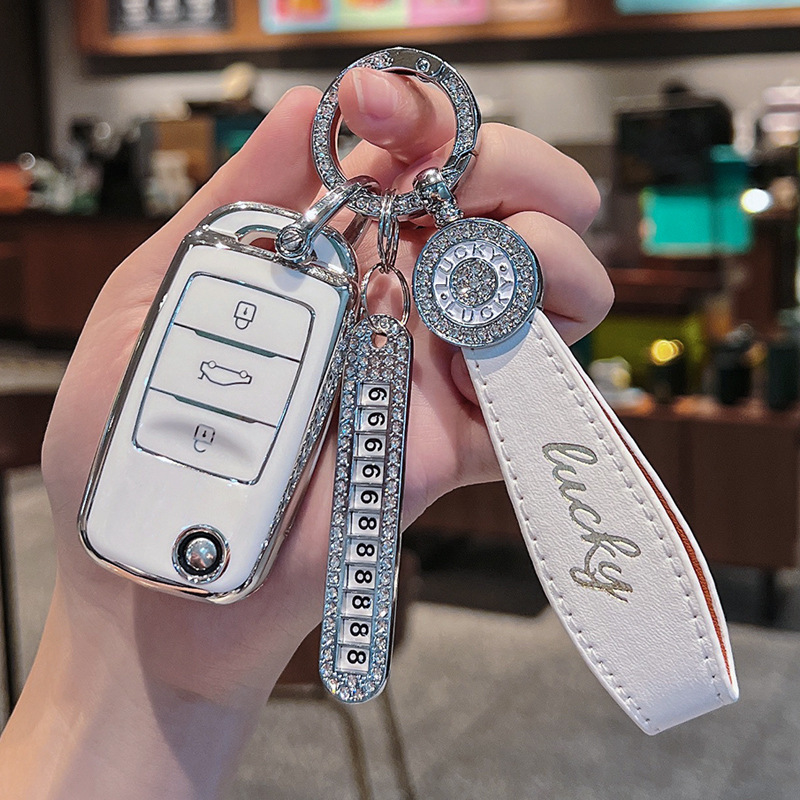 长安奔奔estar钥匙套女cs75plus逸动plus/cs55unit/欧尚x5钥匙包