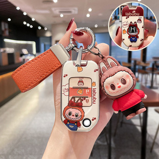 适用本田折叠款钥匙套xrv缤智crv飞度雅阁思域九代半杰德2键壳扣