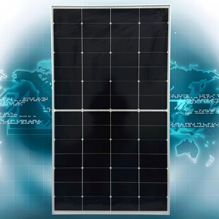 隆基225W太阳能板原厂A级BC组件单玻光伏板离网家用12V电池发电板