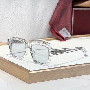 JACQUES VIVIENNE国际名品手工大框方形太阳镜男女光致变色墨镜