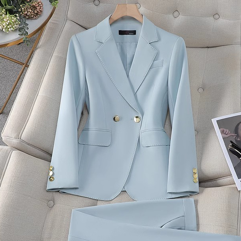 2024新款气质职业正装西装套装