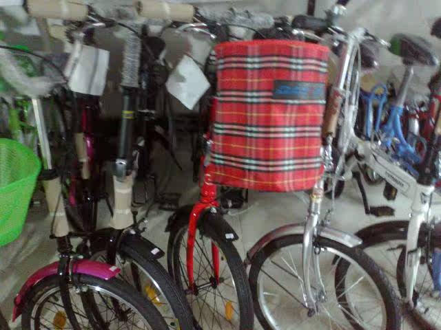 Panier pour vélo en toile - Ref 2260713 Image 4