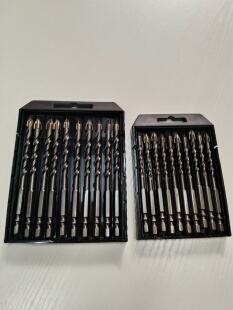 漢斯多功能锂电钻 瓷砖钻头 玻璃钻头十字刀钻 汉斯开孔器 墙钻头