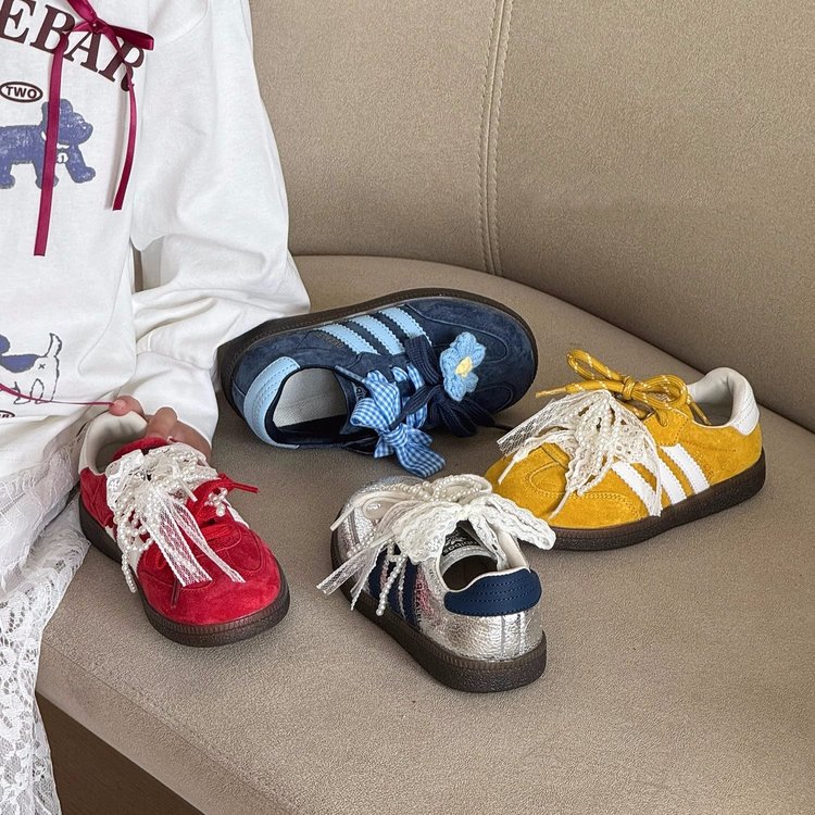 韩版女童德训鞋2025秋季新款板鞋