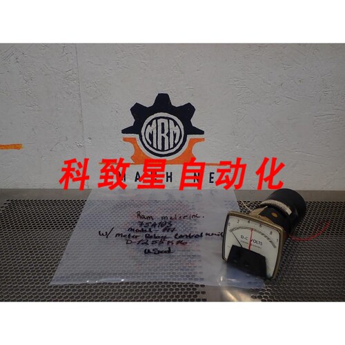 工业配件RAM METER 75A103 型号 197 电机继电器控制器 0-1 DCV