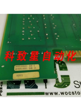 工业配件2840A18G01 3A99168G01 SUB.C/8QR01 继电器输出