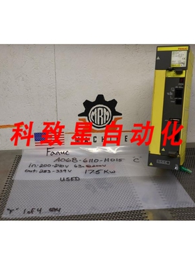 工业配件A06B-6110-H015 C电源模块 20040V 63A 200V 28339V 17.5