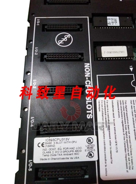 工业配件IC693CPU313V 5槽PLC底板（带CPU）