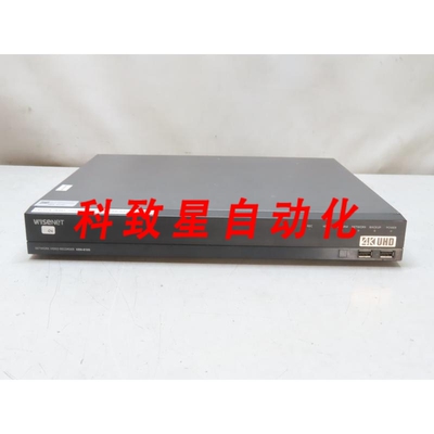 工业配件WISENET XRN-810S 8 通道 POE 4K NVR 4TB HDD