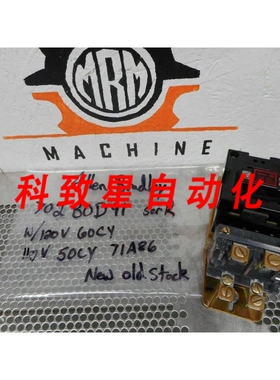 工业配件702BOD91 SER.K接触器27A 600VAC 71A86110/120V 50/60CY