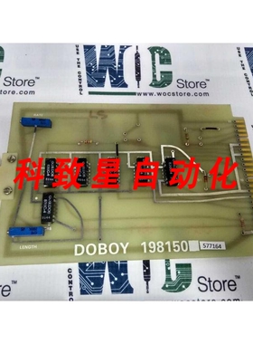 工业配件198150 DOBOY CPU PLC控制板 577164