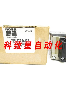 工业配件ROSS W6577A4407Z 110V/50HZ-120V/60HZ 1-10BAR