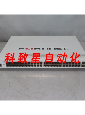 工业配件FORTINET FS48D-FPOE FORTISWITCH 48-PORT POE+网管交换
