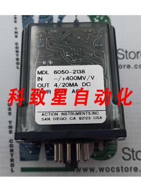 工业配件6050138 ACTION PAK继电器120AC 4/20MA DC 581217