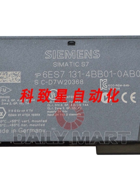 工业配件6ES7131-4BB01-0AB0 数字输入模块