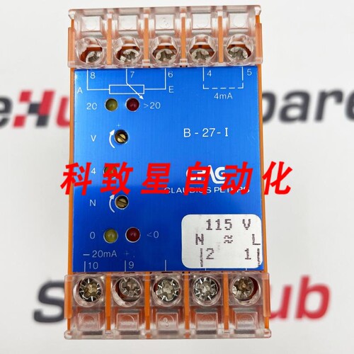 工业配件CLAUDIUS PETERS B-27-I 安全继电器 115 V