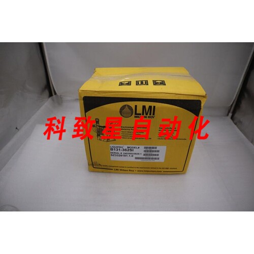 工业配件LMI MILTON ROY LIQUIPRO B13162SI 计量泵 H425