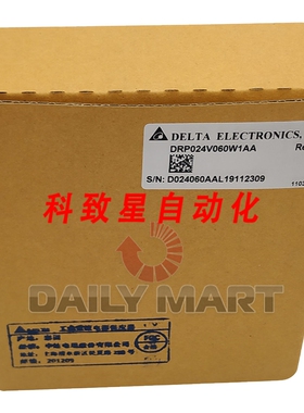 工业配件DRP024V060W1AA 开关电源 24V 直流输出