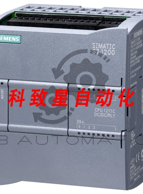 工业配件6ES7211-1HE40-0XB0 -1200 CPU 1211C DC/DC/RL