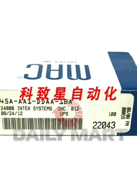 工业配件MAC 45A-AA1-DAAA-1BA 电磁阀