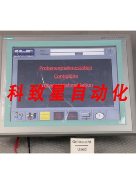 工业配件6AV6644AB01AX0 MP 377 PRO 15 触摸多面板 FS:011