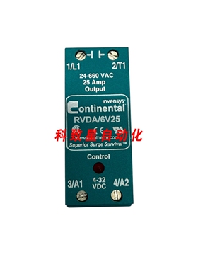 工业配件RVDA/6V25 SSR 25A 24-660VAC 42VDC 固态继电器