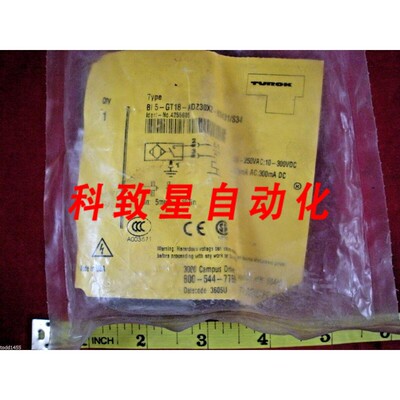 工业配件BI 5-GT18-ADZ30X2-B3431/S34 接近传感器开关5MM 2050