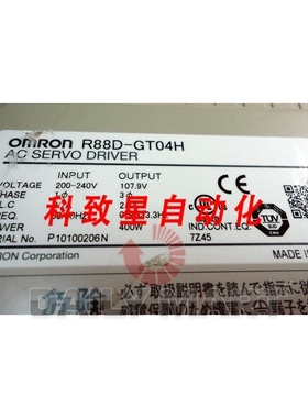 工业配件R88D-GT04H 伺服驱动器