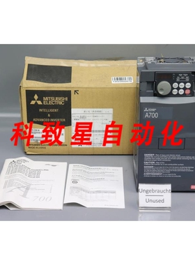 工业配件A700 FR-A740-00040-NA 变频器 7.9A AC380-480V UNOVP