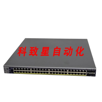 工业配件PROSAFE GS748TPS 48 端口千兆可堆叠智能交换机W/48X P