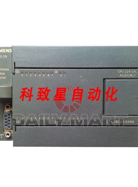 工业配件6ES7 214-1BD23-0XB8 CPU 224 控制器 14DI DC 10DO 继电