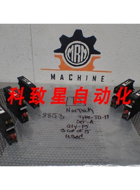 工业配件NORPAK 8853 TYPE TO-11 SER A 输出放大器